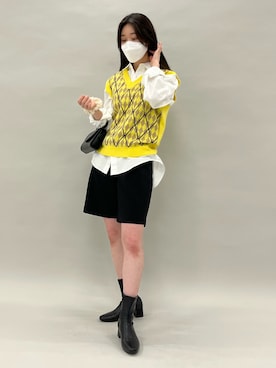 「COVERNAT」｜yumeさん（レディース・165cm）の春コーディネート