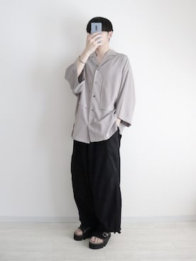「ペールトーン」｜「アイテム（その他）」を使った、naoさん（メンズ・171cm）の夏コーディネート