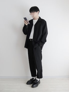 「タッセルローファー」｜「アイテム（その他）」を使った、naoさん（メンズ・171cm）の秋コーディネート