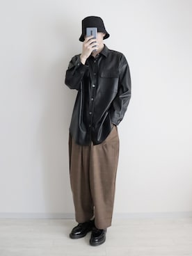 「タッセルローファー」｜「アイテム（その他）」を使った、naoさん（メンズ・171cm）の秋コーディネート