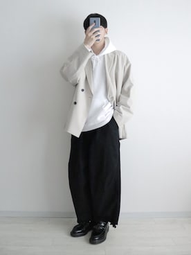 「タッセルローファー」｜「アイテム（その他）」を使った、naoさん（メンズ・171cm）の秋コーディネート