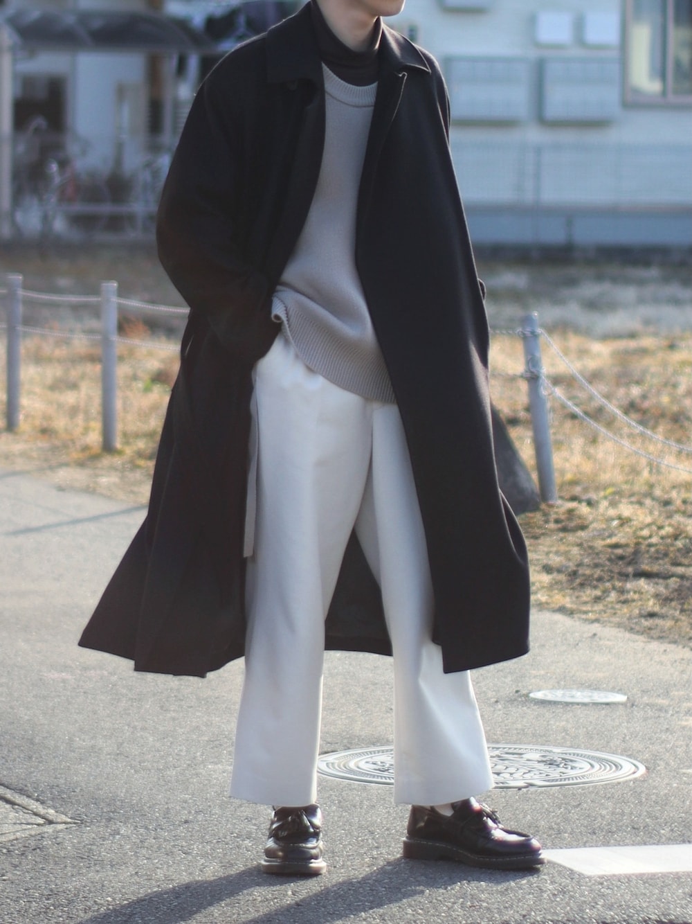 MAISONSPECIALマルチファブリックプライムオーバーメルトンダブルコート MAISON SPECIAL（メゾンスペシャル）の「《ユニセックスアイテム