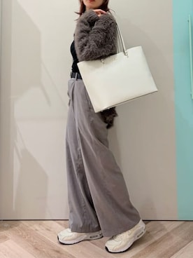 &chouette(アンドシュエット)さん(レディース・160cm)の冬コーディネート