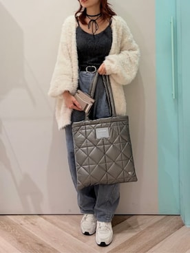 「アイテム（財布）」を使った、&chouette（アンドシュエット）さん（レディース・160cm）の冬コーディネート