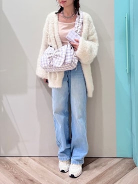 &chouette(アンドシュエット)さん(レディース・154cm)の冬コーディネート