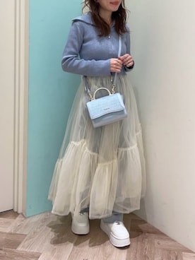 &chouette（アンドシュエット）さん（レディース・154cm）の冬コーディネート