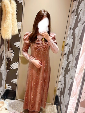 LILY BROWN（リリーブラウン）の「オーナメントレースパイピング