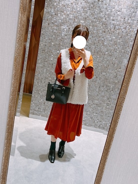 「INGNI（イング）のアイテム（その他アウター）」を使った、のいちゃんさん（レディース・156cm）の秋コーディネート