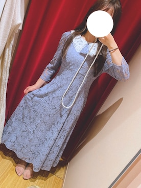 「AND COUTURE（アンドクチュール）のアイテム」を使った、ちゃんさん（レディース・156cm）の秋コーディネート