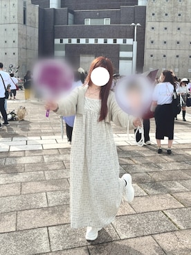 「COCO DEAL（ココディール）のアイテム（ワンピース/ドレス）」を使った、のいちゃんさん（レディース・156cm）の秋コーディネート