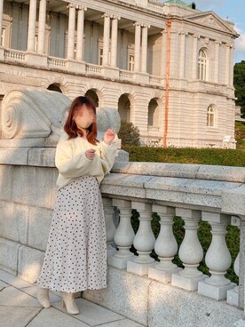 「GRL（グレイル）のアイテム（ブーティ）」を使った、のいちゃんさん（レディース・156cm）の冬コーディネート