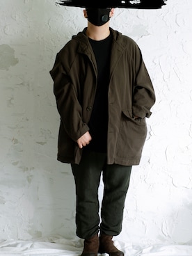 「アーミー」｜「アイテム（パンツ）」を使った、www.cadechire.jpさん（メンズ・173cm）の夏コーディネート