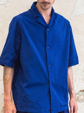 「ビックシルエットシャツ」｜www.cadechire.jpさん（メンズ・173cm）の冬コーディネート