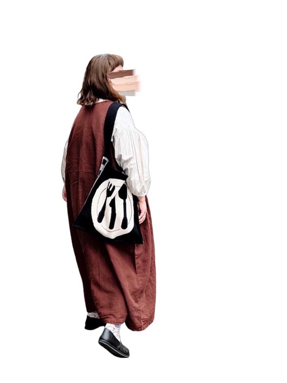 「シンプルコーデ、秋服コーデ、ナチュラルコーデ、低身長コーデ、nestrobe、diu、TANDEY、French bull、ナチュラルカジュアル」｜「nest Robeのアイテム（ジャンパースカート、ブラウン系）」を使った、ぴーたさん（レディース・155cm）の秋コーディネートの1枚目の写真