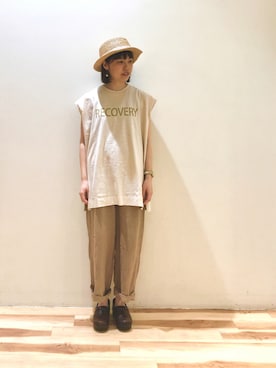 akane さん（レディース・160cm）の夏コーディネート