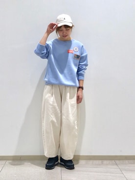 「ワッペン」｜akane さん（レディース・160cm）の冬コーディネート