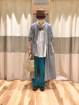 akane さん（レディース・160cm）の夏コーディネート