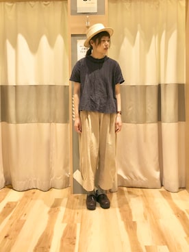 akane さん（レディース・160cm）の夏コーディネート