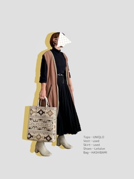 晴-haru-さん（レディース・148cm）の秋コーディネート