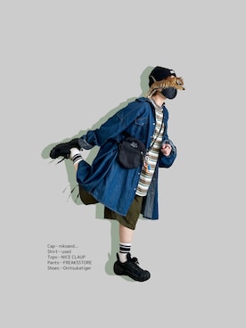 晴-haru-さん（レディース・148cm）の春コーディネート