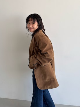 「アイテム（その他アウター）」を使った、IMOKOさん（レディース・148cm）の秋コーディネート
