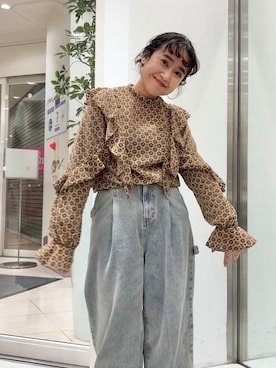 「アイテム（ステンカラーコート）」を使った、IMOKOさん（レディース・148cm）の冬コーディネート