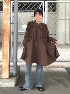 「アイテム（その他シューズ）」を使った、IMOKOさん（レディース・148cm）の秋コーディネート