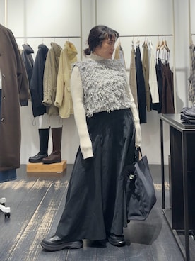 「アイテム（テーラードジャケット）」を使った、IMOKOさん（レディース・148cm）の秋コーディネート