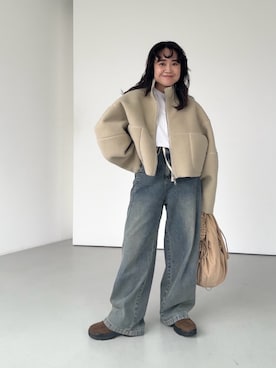 「アイテム（その他シューズ）」を使った、IMOKOさん（レディース・148cm）の秋コーディネート