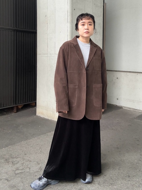 新品タグ付き】KBF パッチポケットテーラードジャケット ダーク