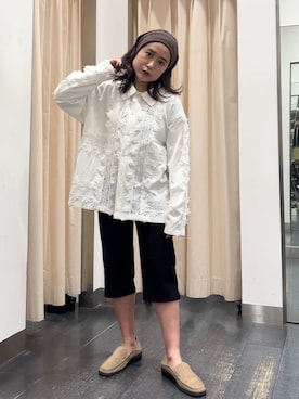 「KBF（ケイビーエフ）のアイテム」を使った、IMOKOさん（レディース・148cm）の冬コーディネート