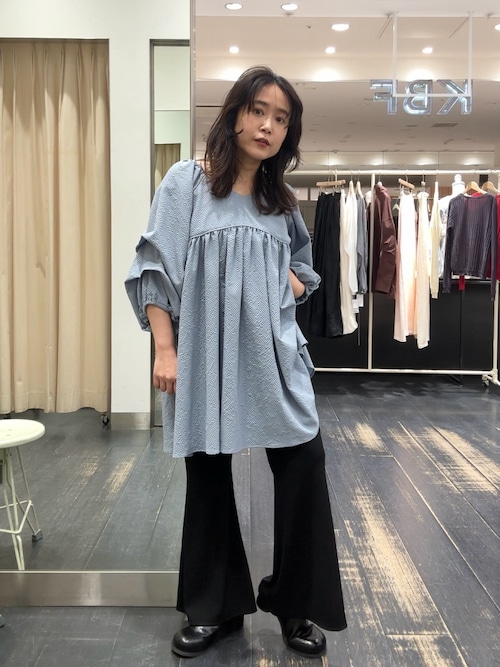 すい出品 イージーRIBフレアパンツ（その他パンツ）｜KBF（ケイビーエフ）の