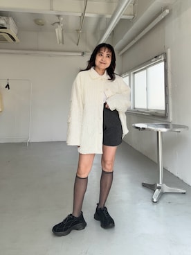 「KBF（ケイビーエフ）のアイテム（パンツ）」を使った、IMOKOさん（レディース・148cm）の夏コーディネート