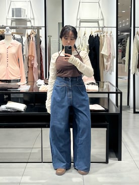 「KBF（ケイビーエフ）のアイテム」を使った、IMOKOさん（レディース・148cm）の秋コーディネート