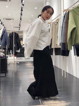 「アイテム（財布）」を使った、IMOKOさん（レディース・148cm）の冬コーディネート