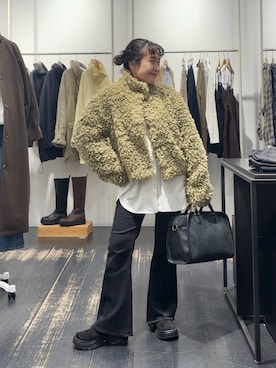 「アイテム（その他アウター）」を使った、IMOKOさん（レディース・148cm）の冬コーディネート