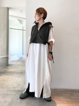「note et silence （ノートエシロンス）のアイテム」を使った、note et silence.さん（レディース・160cm）の秋コーディネート