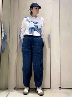 「note et silence （ノートエシロンス）のアイテム」を使った、note et silence.さん（レディース・160cm）の秋コーディネート