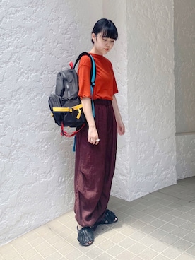 「note et silence （ノートエシロンス）のアイテム」を使った、note et silence.さん（レディース・160cm）の夏コーディネート