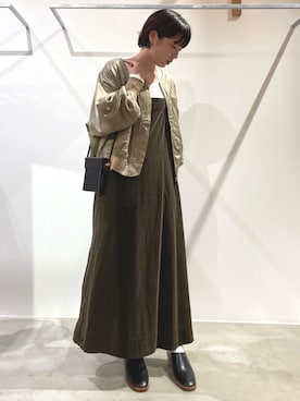 「note et silence （ノートエシロンス）のアイテム」を使った、note et silence.さん（レディース・160cm）の秋コーディネート
