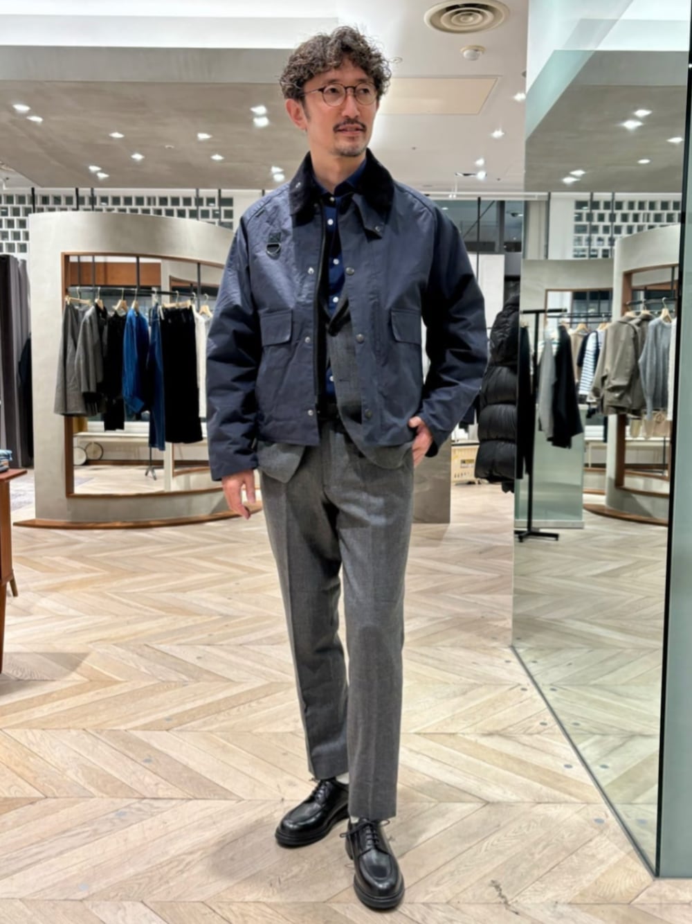 Barbour for MARKAWARE & EDIFICE 別注 SPEY