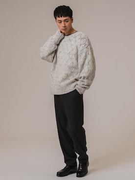 EDIFICE OFFICIALさん（メンズ・176cm）の冬コーディネート