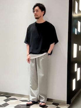 EDIFICE OFFICIALさん（メンズ・170cm）の夏コーディネート