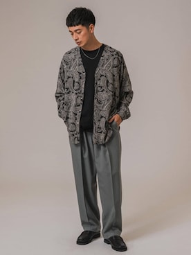 EDIFICE OFFICIALさん（メンズ・176cm）の夏コーディネート