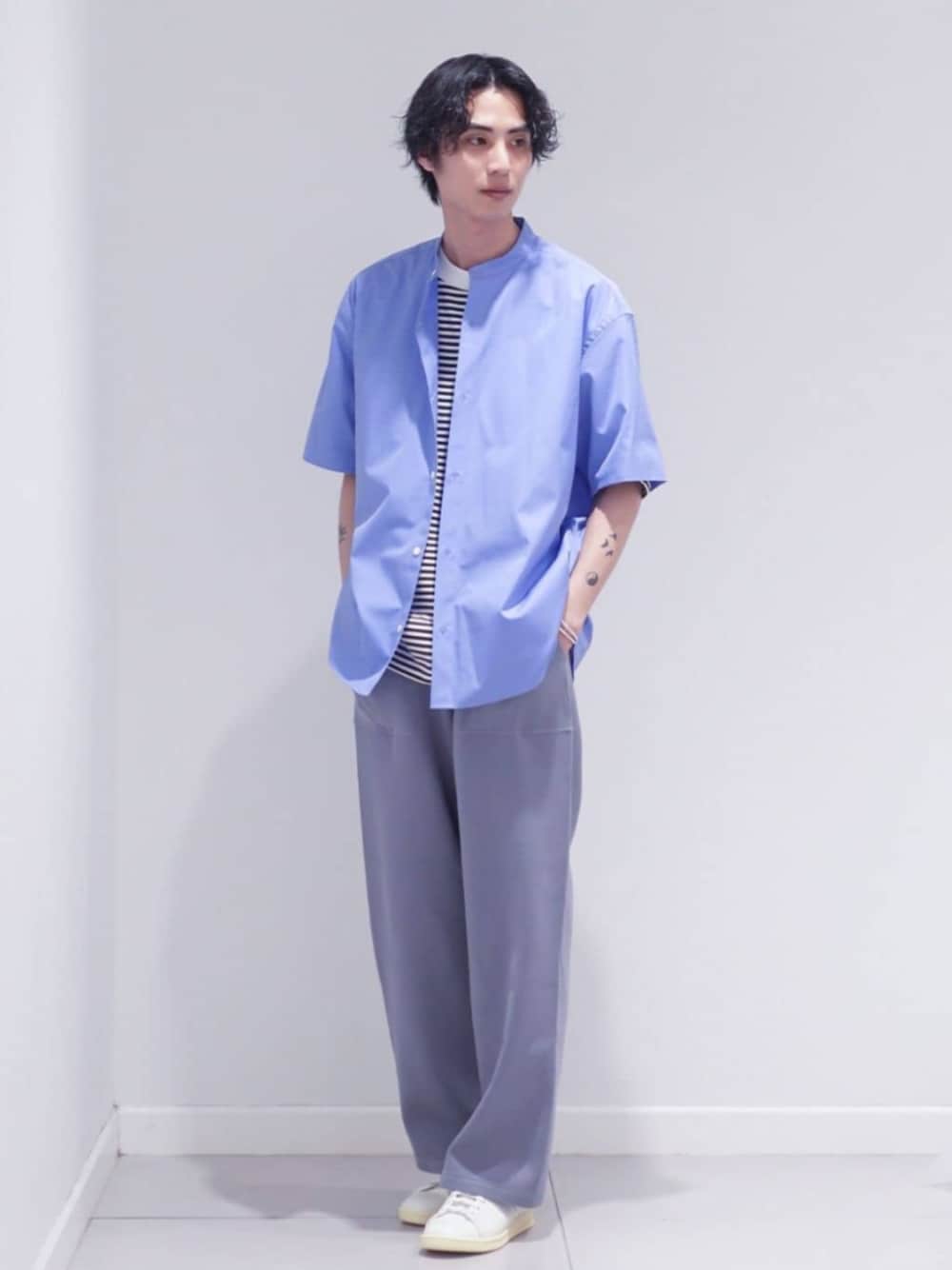 LACOSTE（ラコステ）の「LACOSTE (ラコステ) 別注 ボーダーTシャツ（T 