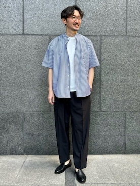 EDIFICE OFFICIALさん（メンズ・183cm）の夏コーディネート