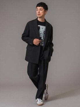 EDIFICE OFFICIALさん（メンズ・176cm）の秋コーディネート