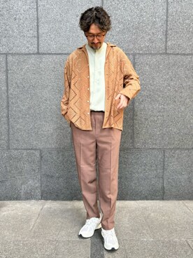 EDIFICE OFFICIALさん（メンズ・183cm）の春コーディネート