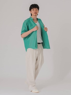 EDIFICE OFFICIALさん（メンズ・178cm）の春コーディネート