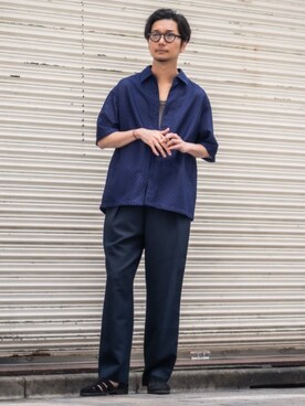 EDIFICE OFFICIALさん(メンズ・178cm)の夏コーディネート